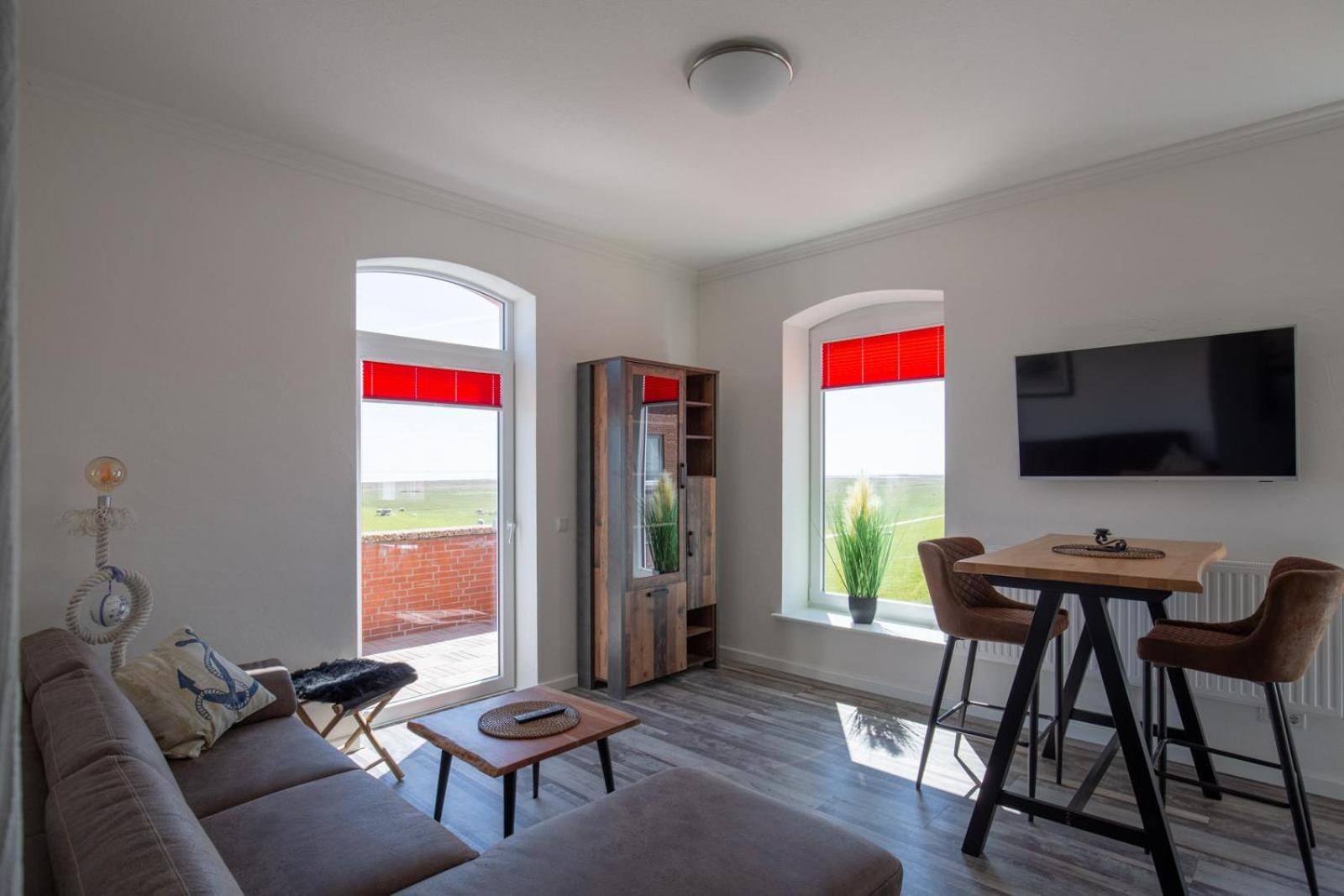 Ankerplatz Ueber Dem Hafen-Pub Apartment Pellworm Ngoại thất bức ảnh